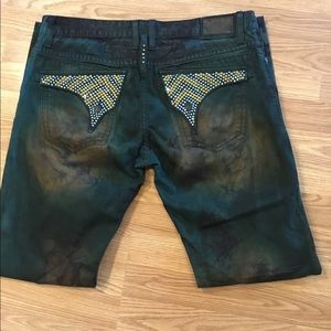Men’s Tie Dye Robin’s Jeans